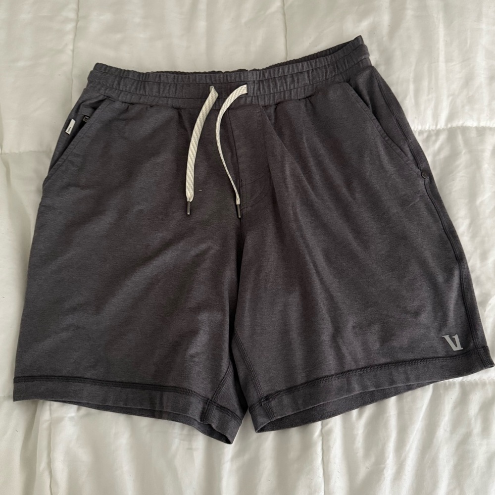 Vuori Zinc Heather Ponto Shorts